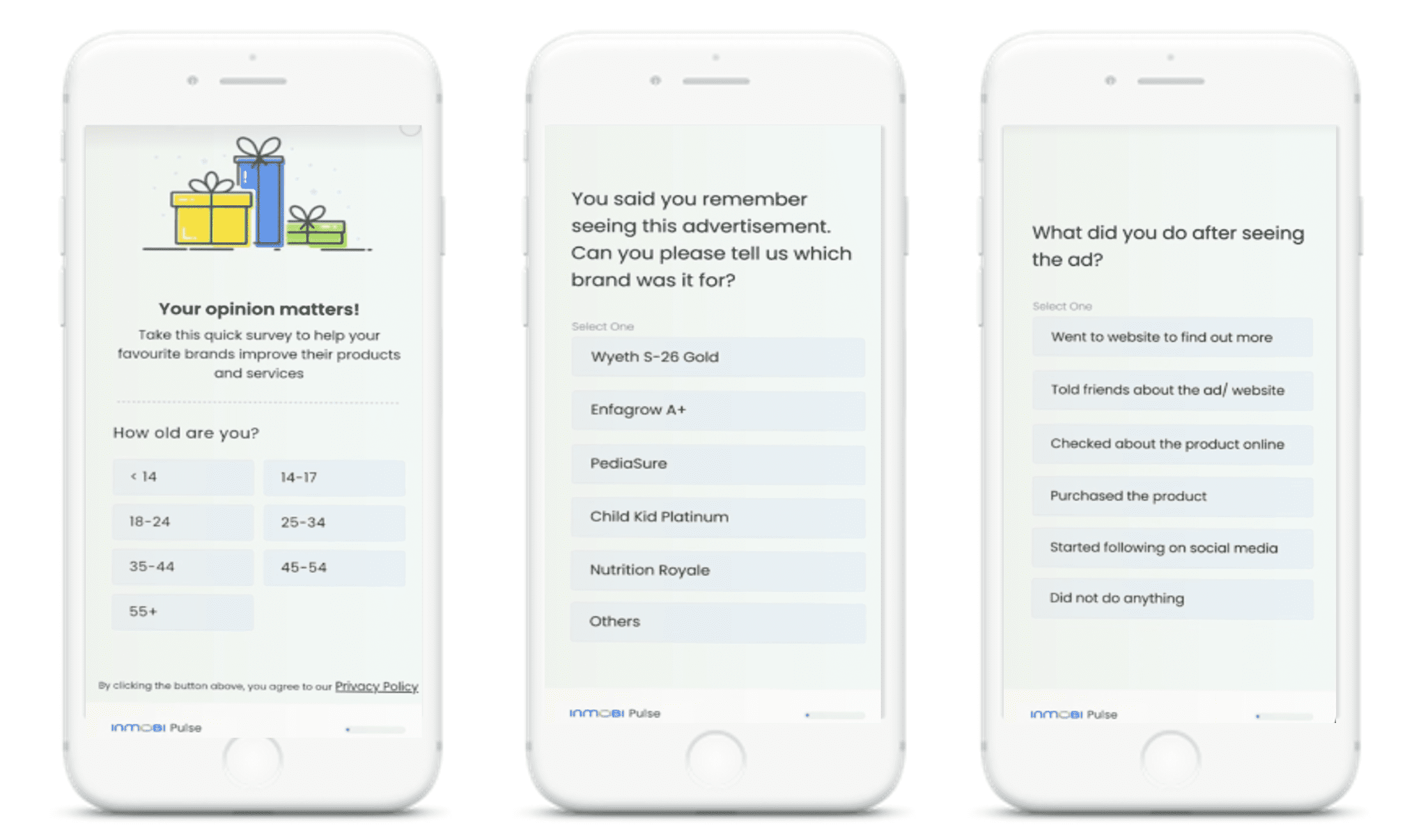 Measuring campaign performance through brand lift study  