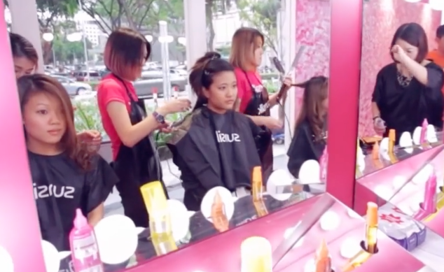 Sunsilk Pop Up Salon : An Award-Winning Ad Campaign