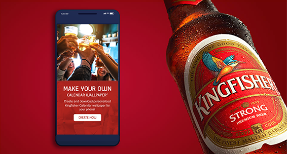 Kingfisher Reinvents to Democratize the Iconic KF Calendar for Gen-Z Mobile users